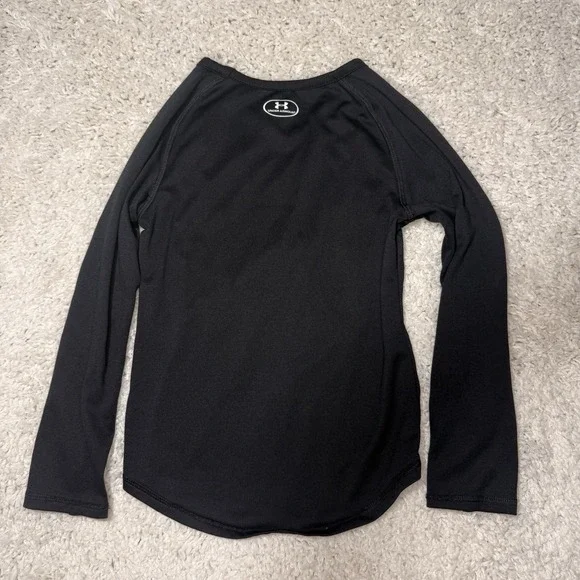 Under Armour Girls Long Sleeve Shirt - "Girl You're A Boss" - Size 5 - Picture 2 of 4